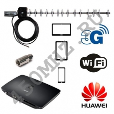 Комплект усиления 3G WiFi - Интернет на дачу / в офис своими руками