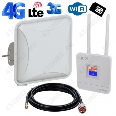 Комплект усиления 4G band 3 WiFi Tele2, Ростелеком, Мотив, Летай