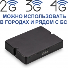 Репитер 1800/2100/2600 МГц саморегулируемый 2G GSM 3G UMTS 4G LTE - усилитель сигнала телефона, смартфона и Интернета для использования в городе и рядом с БС