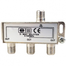 Делитель сигнала DVB-T2 на 3 разъема (устройства)