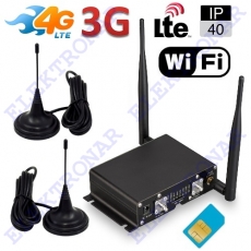 Полупромышленный стационарный Роутер 4G 3G WiFi Kroks Rt-Cse mQ-EC Ant6 M2M (LAN х 4, ант. разъем)