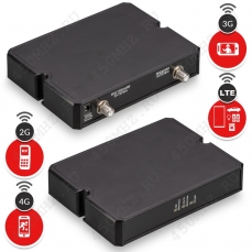 Репитер Kroks RK900/1800/2100-55 МГц саморегулируемый 2G GSM 3G UMTS 4G LTE - усилитель сигнала телефона и Интернета
