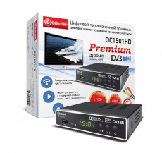 DVB-T2 цифровая приставка D-Color DC1501HD