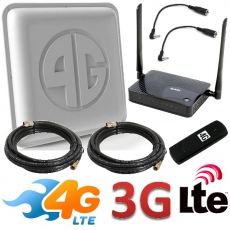 Комплект усиления 3G 4G OPTIMA - Интернет на дачу / в офис