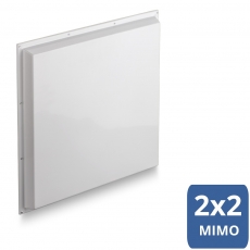 Стационарная панельная направленная антенна внешняя MIMO 2x2 4G LTE 3G, 20 дБи (1700-2700 МГц)