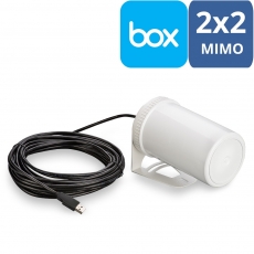 Направленная антенна внешняя MIMO 2x2 9 дБи BOX 4G LTE / 3G (1700-2700 МГц) со встраиваемым модемом / роутером