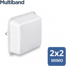 Мультистандартная панельная направленная 3G/4G LTE/GSM антенна внешняя MIMO 2x2 MULTI 4G LTE 3G 2G GSM, 9-15 дБи, (800-2700 МГц) ANTEX NITSA-5 MIMO, KROKS MIMO KAA15-700/2700