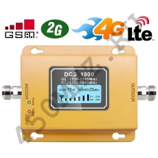 Репитер 1800 МГц GSM DCS LTE 4G - усилитель сигнала телефона, смартфона и Интернета