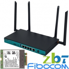 Cioswi / ZBTLink WG1608-L850 - полупромышленный WiFi-маршрутизатор 4G+ LTE-A (Cat.9, M2 / NGFF, 2.4+5 ГГц, гигабитные LAN х 4, WAN, съемные ант. х 6 шт., USB)